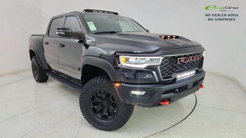 Diamond Black Crystal Pearlcoat 2025 RAM 1500 RHO Crew Cab 4x4 5'7' Box