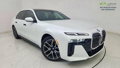 White Metallic 2025 BMW 740 740i