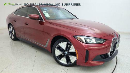 Vegas Red Metallic 2025 BMW i4 Gran Coupe xDrive40