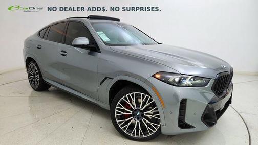 Skyscraper Grey Metallic 2026 BMW X6 xDrive40i