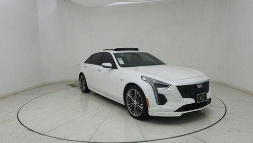 Crystal White Tricoat 2019 Cadillac CT6 Sport