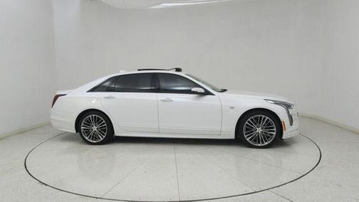 Crystal White Tricoat 2019 Cadillac CT6 Sport