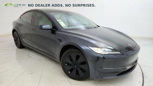 Stealth Grey 2025 Tesla Model 3 Long Range