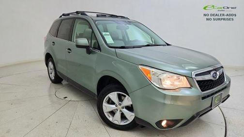 Jasmine Green Metallic 2015 Subaru Forester 2.5i Limited