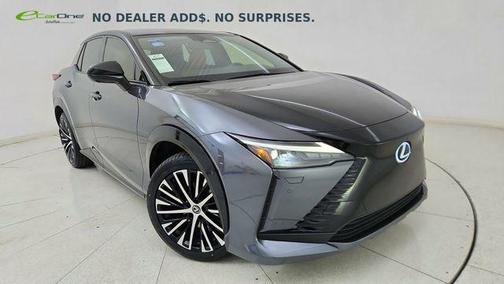 Cloudburst Gray/Black 2023 Lexus RZ 450e Luxury