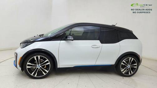 Capparis White w/BMW i Frozen Blue Accent 2019 BMW i3 120Ah w/Range Extender