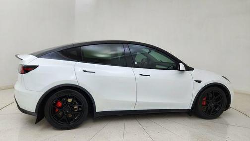 Pearl White Multi-Coat 2021 Tesla Model Y Performance Dual Motor All-Wheel Drive