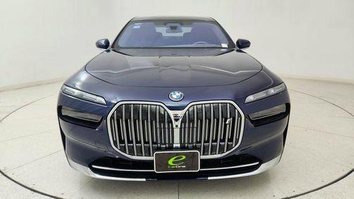 Blue 2025 BMW i7 eDrive50