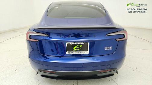 Deep Blue Metallic 2026 Tesla Model 3 Performance