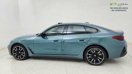 Cape York Green Metallic 2025 BMW i4 Gran Coupe M50