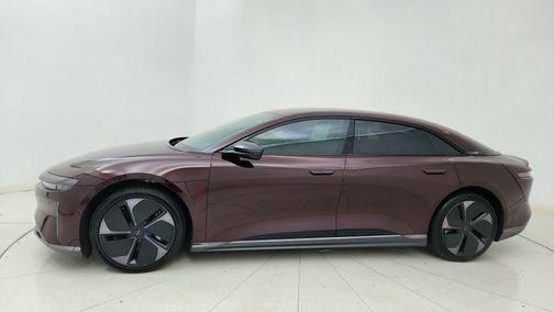 Zenith Red Metallic 2024 Lucid Air Pure