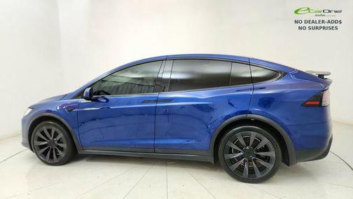 Deep Blue Metallic 2023 Tesla Model X Plaid Tri Motor All-Wheel Drive