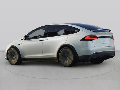 Blue 2023 Tesla Model X Plaid