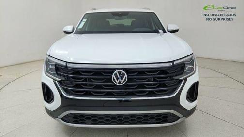 Pure White 2025 Volkswagen Atlas Cross Sport 2.0T SE w/Technology