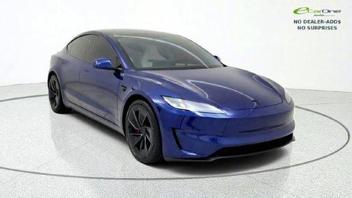 Deep Blue Metallic 2025 Tesla Model 3 Performance