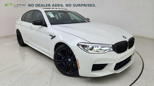 Alpine White 2019 BMW M5 Competition
