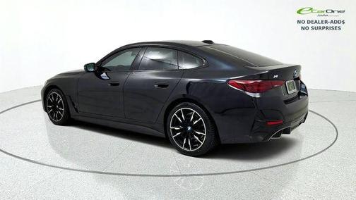 Black Sapphire Metallic 2025 BMW i4 Gran Coupe M50