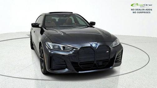 Black Sapphire Metallic 2025 BMW i4 Gran Coupe M50