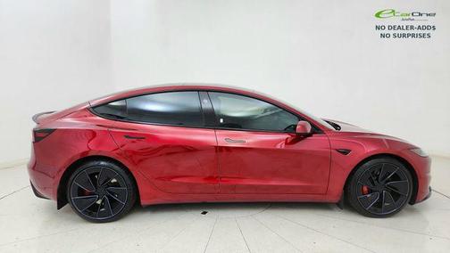 Ultra Red 2024 Tesla Model 3 Performance