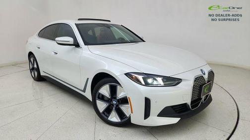 White Metallic 2025 BMW i4 Gran Coupe xDrive40