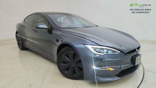 Gray 2022 Tesla Model S Base