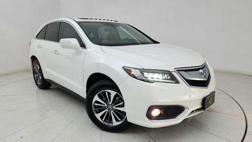 White Diamond Pearl 2017 Acura RDX Advance Package