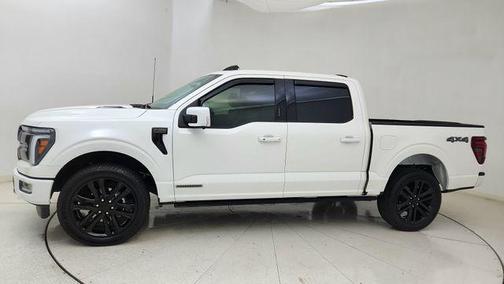 Star White Metallic Tri-Coat 2024 Ford F-150 Platinum