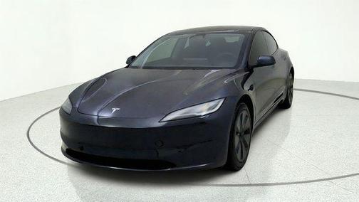 Stealth Grey 2025 Tesla Model 3 Long Range