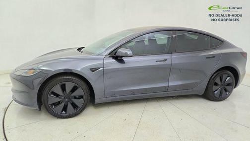 Stealth Grey 2025 Tesla Model 3 Long Range