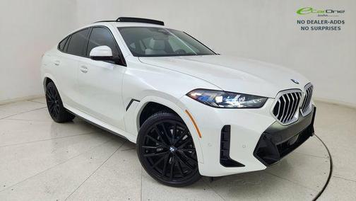 White Metallic 2026 BMW X6 xDrive40i