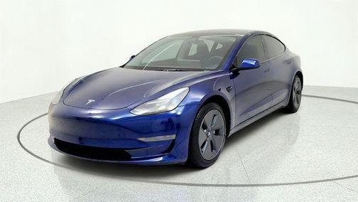 Deep Blue Metallic 2023 Tesla Model 3 Standard Range