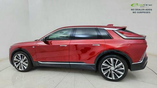 Radiant Red Tintcoat 2024 Cadillac LYRIQ Luxury