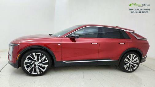 Radiant Red Tintcoat 2024 Cadillac LYRIQ Luxury