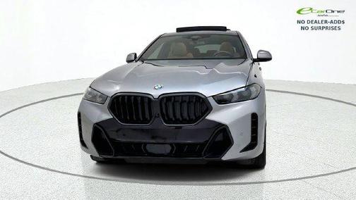 Skyscraper Grey Metallic 2025 BMW X6 xDrive40i