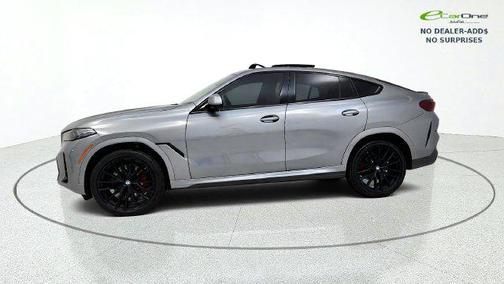 Skyscraper Grey Metallic 2025 BMW X6 xDrive40i