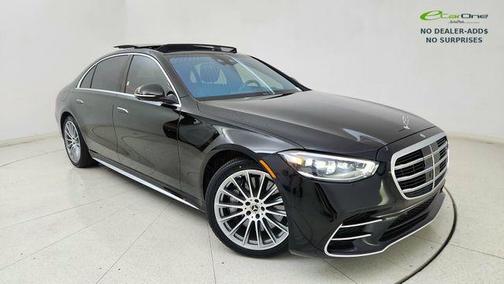 Black 2023 Mercedes-Benz S-Class 4MATIC