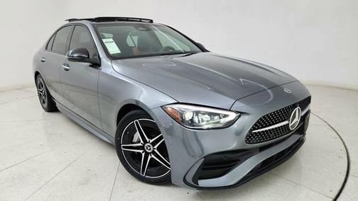 Gray 2024 Mercedes-Benz C-Class C 300 4MATIC