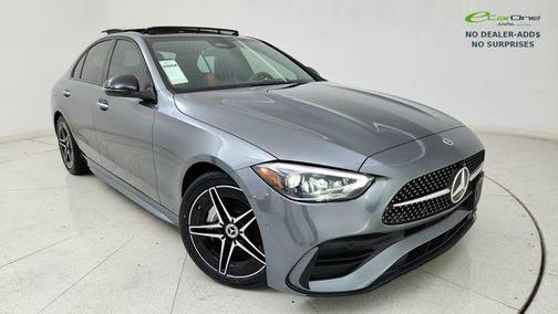 Gray 2024 Mercedes-Benz C-Class C 300 4MATIC