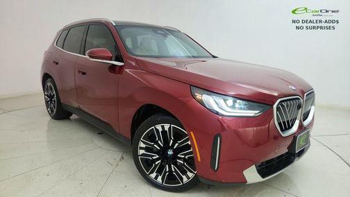 Red Metallic 2025 BMW X3 30 xDrive