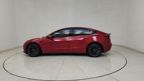 Red Multi-Coat 2023 Tesla Model 3 Performance
