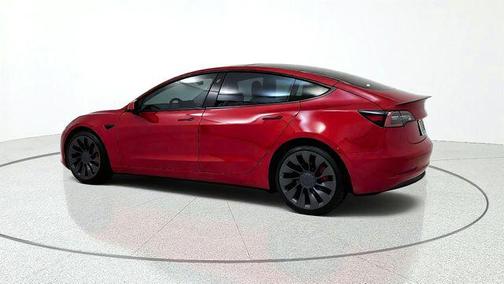 Red Multi-Coat 2023 Tesla Model 3 Performance