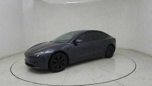 Stealth Grey 2025 Tesla Model 3 Long Range