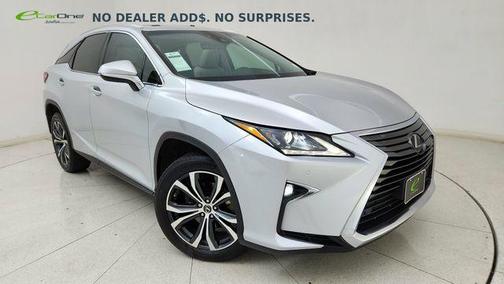 Silver Lining Metallic 2018 Lexus RX 350 Base