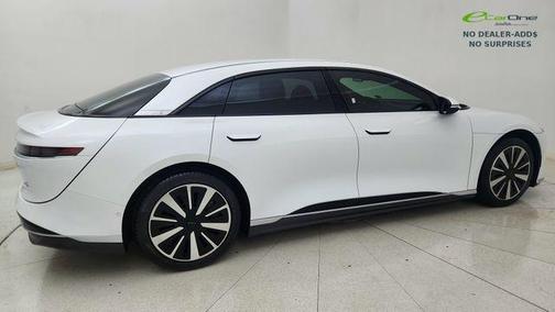 Stellar White Metallic 2023 Lucid Air Pure