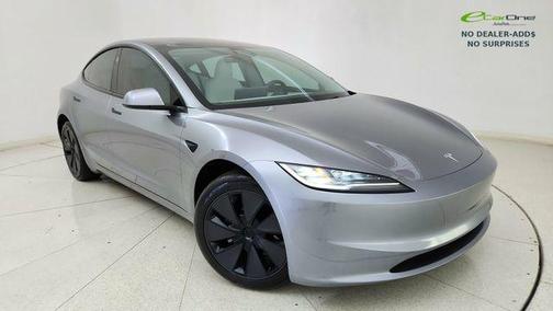 Stealth Grey 2025 Tesla Model 3 Long Range