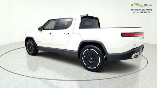 Glacier White 2025 Rivian R1T Adventure Dual Motor Standard Pack