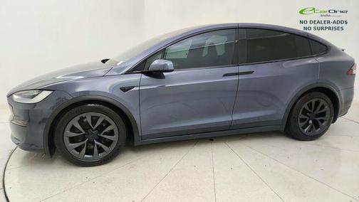 Deep Blue Metallic 2022 Tesla Model X Dual Motor All-Wheel Drive