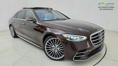 Rubellite Red Metallic 2023 Mercedes-Benz S-Class 4MATIC
