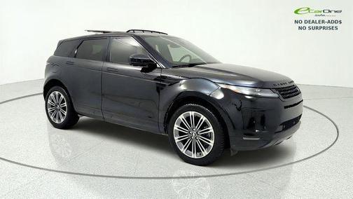Santorini Black Metallic 2025 Land Rover Range Rover Evoque Core S