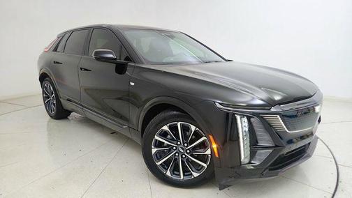 Stellar Black Metallic 2025 Cadillac LYRIQ Sport
